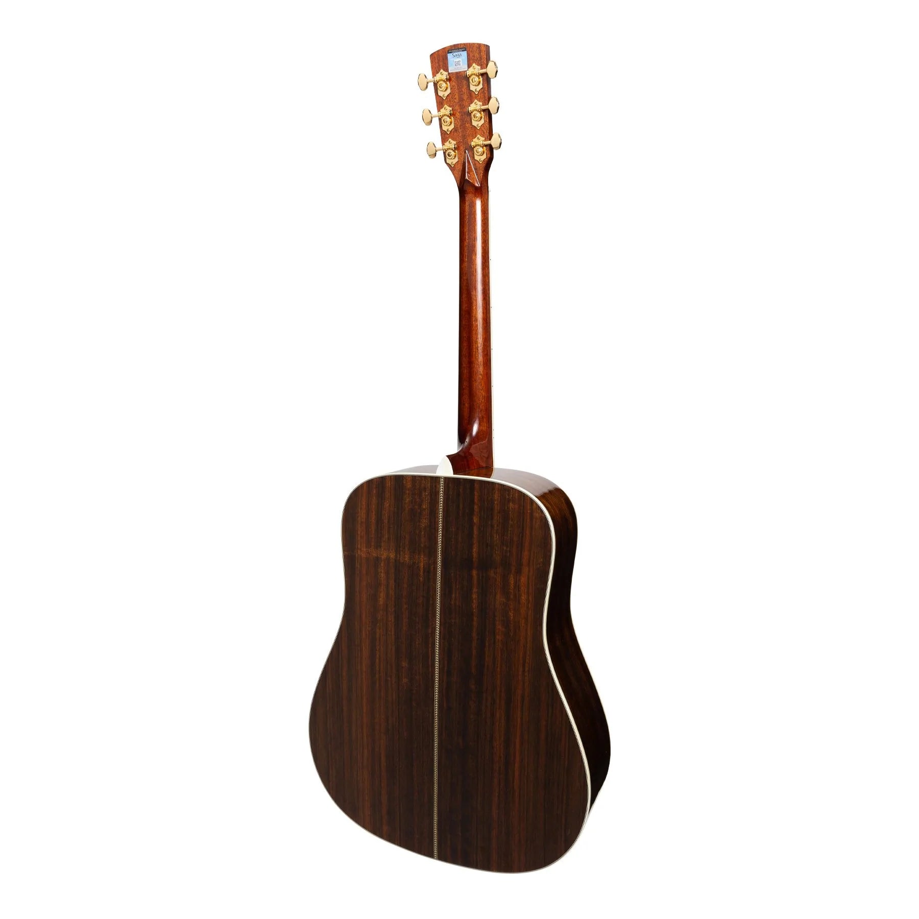 Saga SL68 All-Solid Spruce Top Okoume Back & Sides Acoustic-Electric Dreadnought Guitar | Natural Gloss