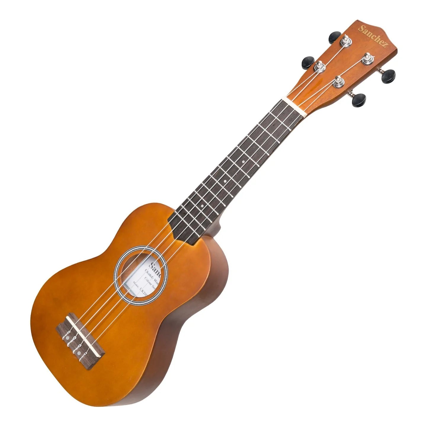 Sanchez Colour Series | Soprano Ukulele | Natural Satin