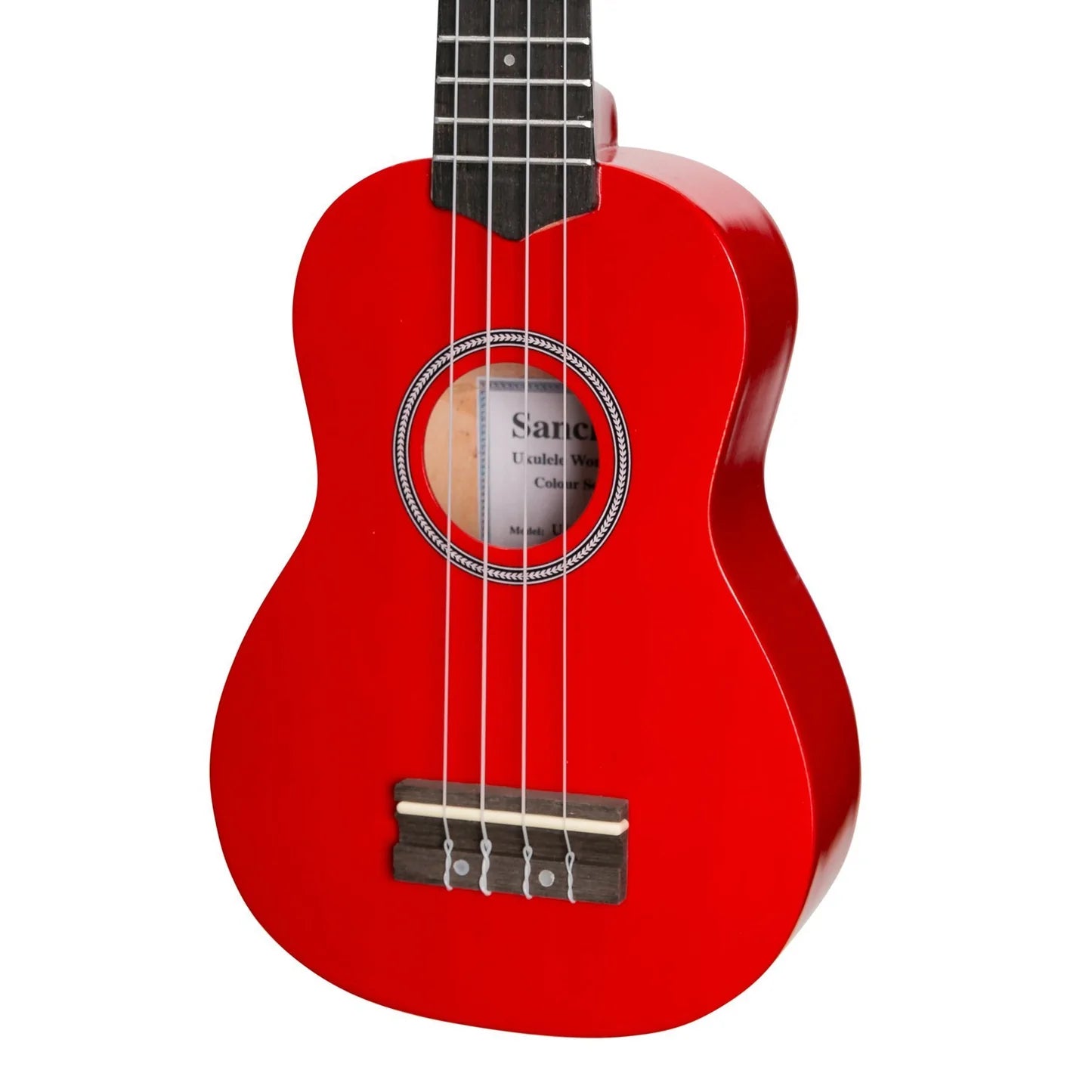 Sanchez Colour Series | Soprano Ukulele | Red