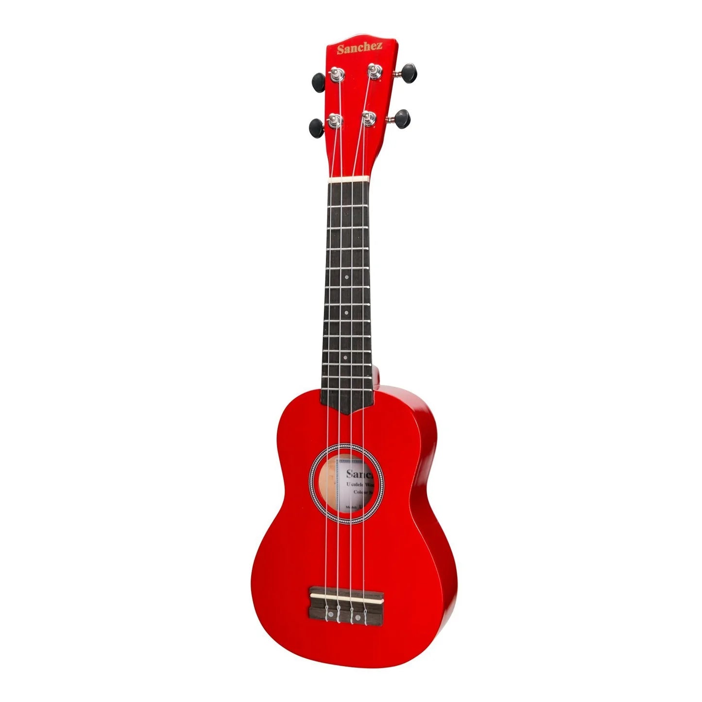 Sanchez Colour Series | Soprano Ukulele | Red