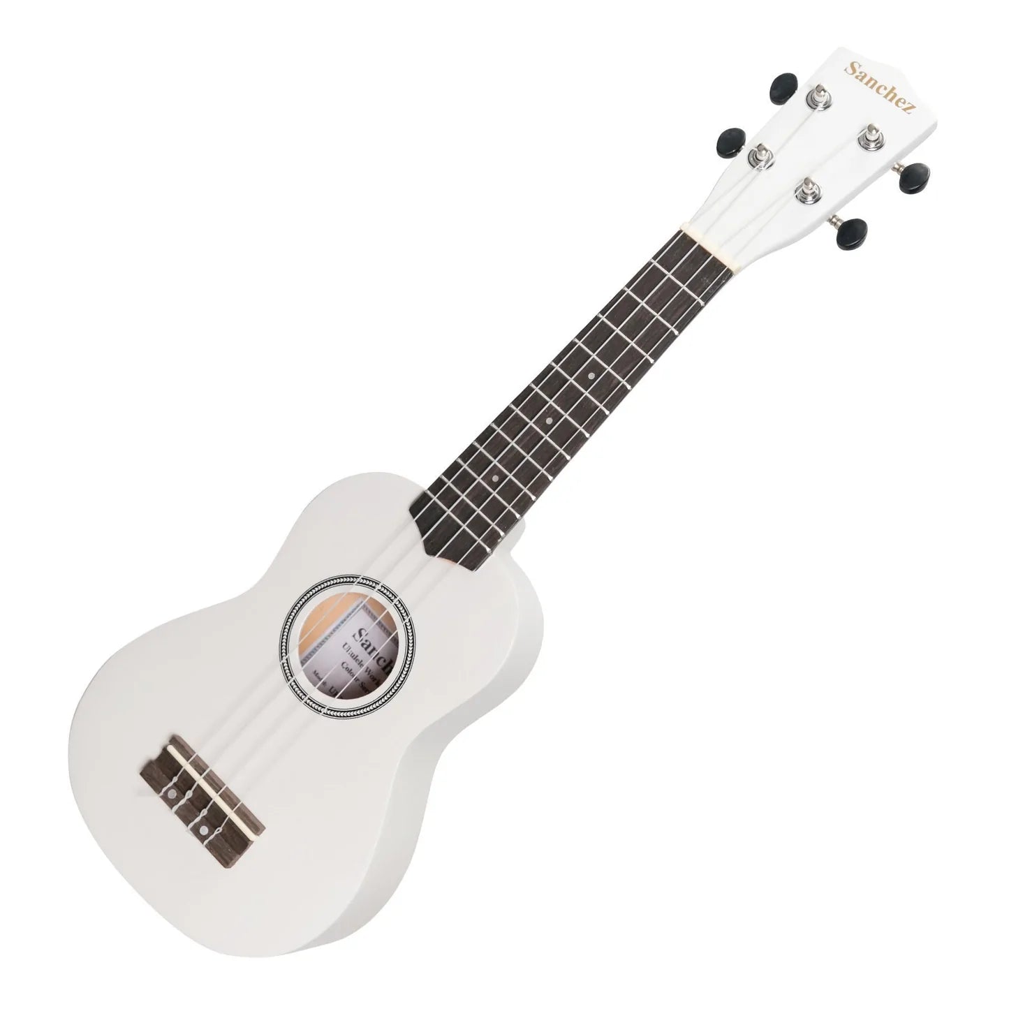 Sanchez Colour Series | Soprano Ukulele | White