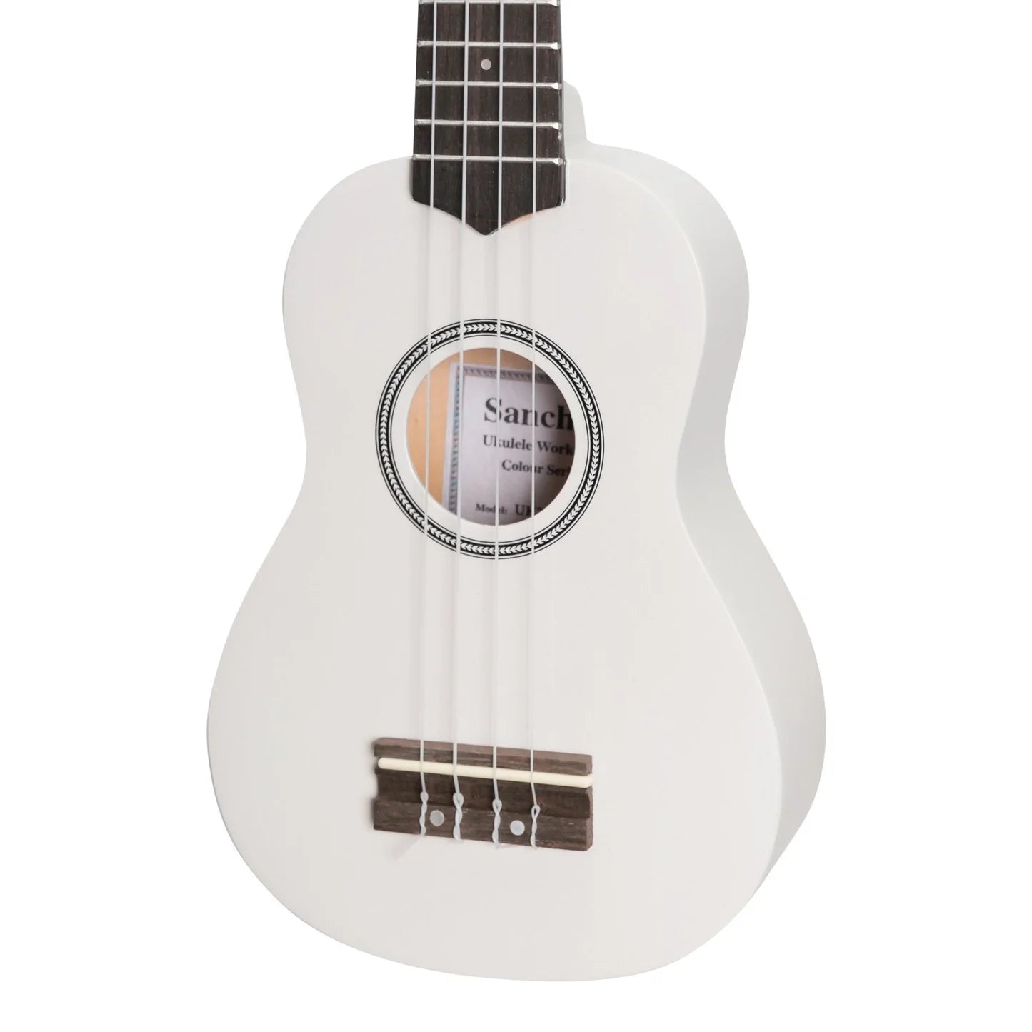 Sanchez Colour Series | Soprano Ukulele | White