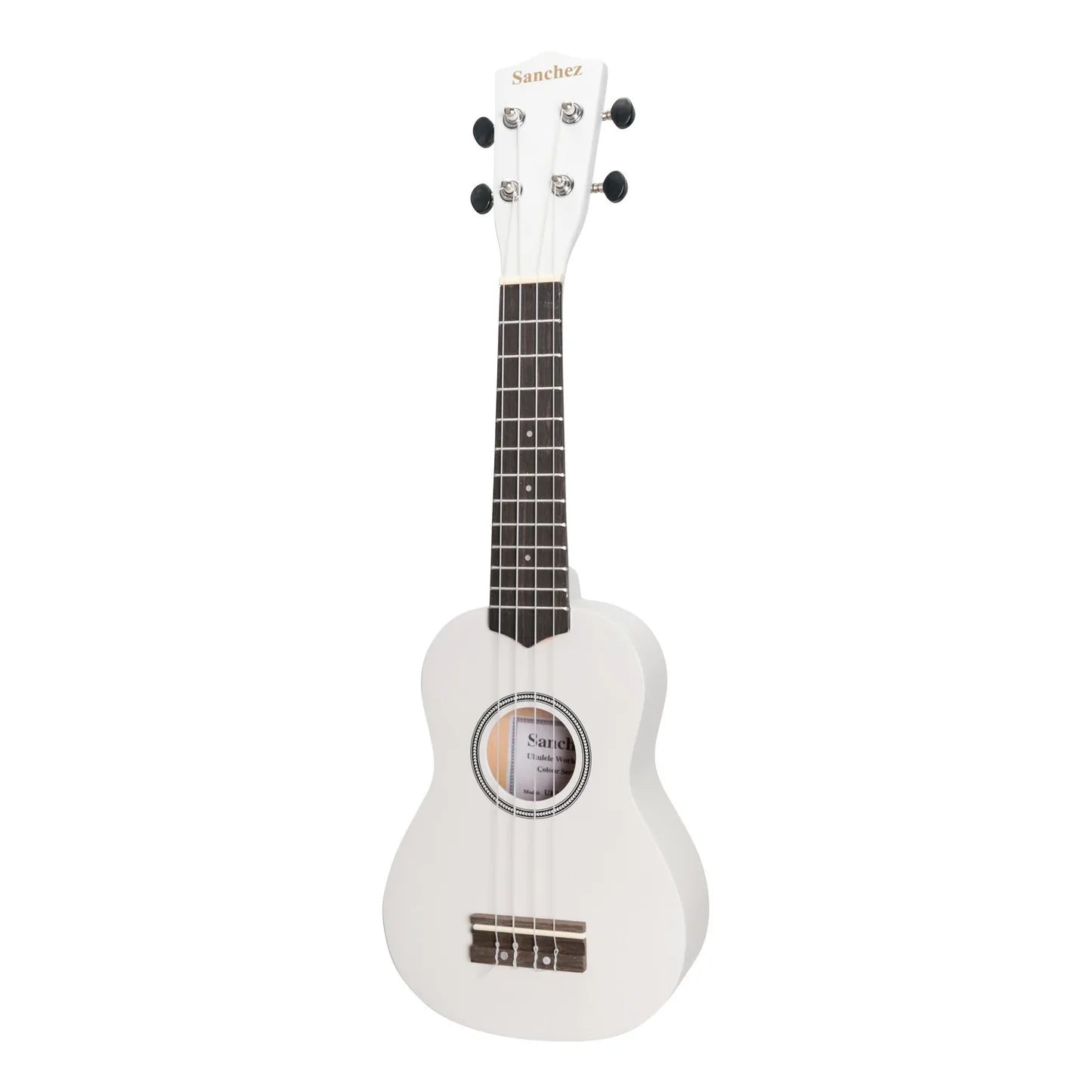 Sanchez Colour Series | Soprano Ukulele | White