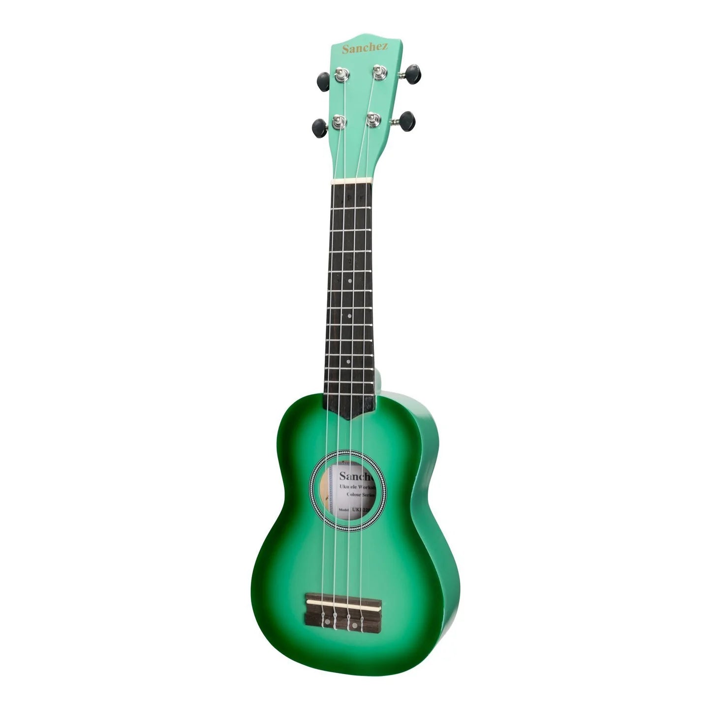 Sanchez Colour Series | Soprano Ukulele | Greenburst