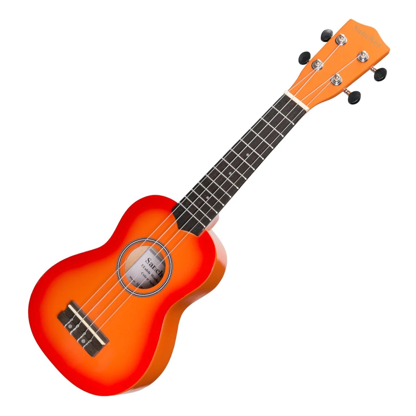 Sanchez Colour Series | Soprano Ukulele | Orangeburst