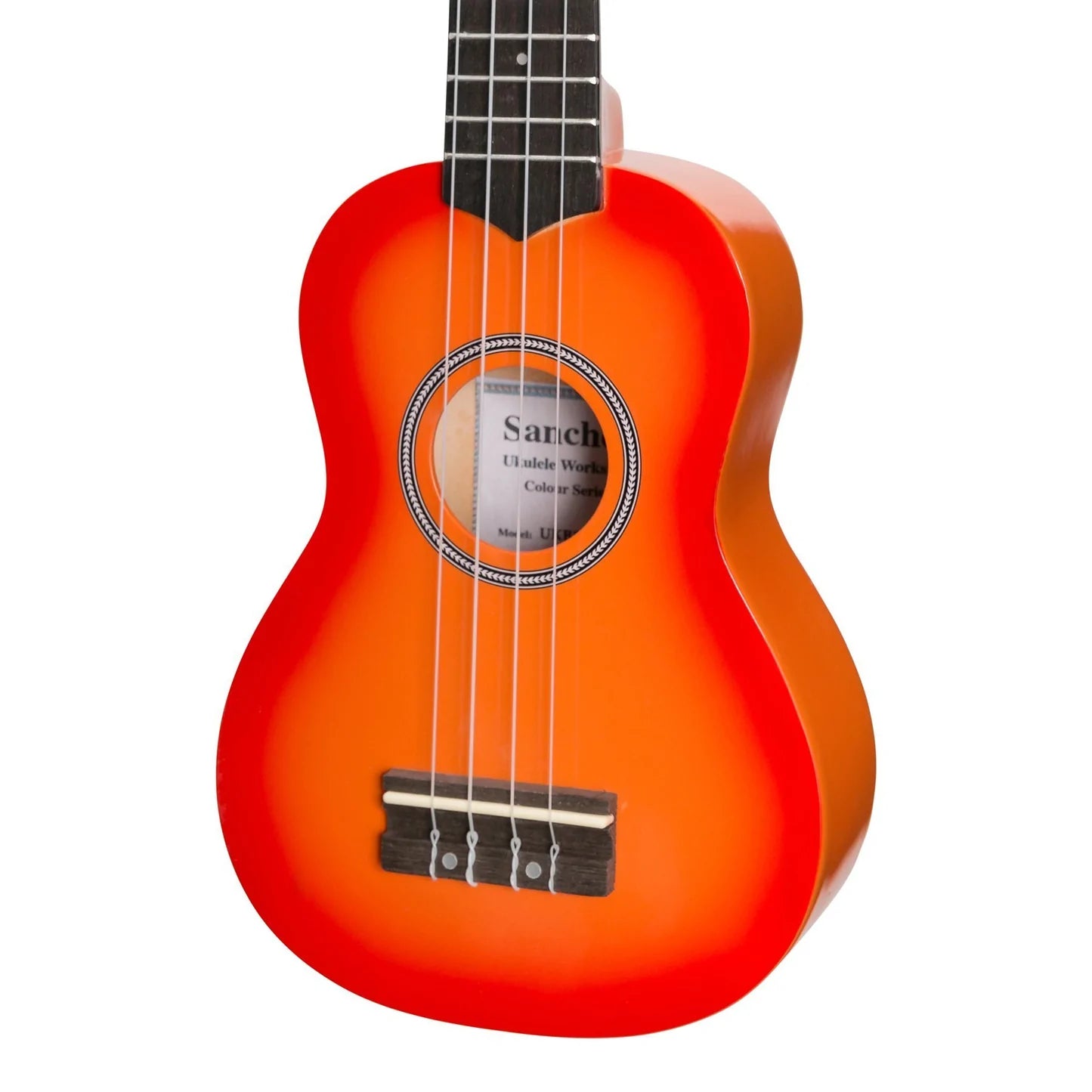 Sanchez Colour Series | Soprano Ukulele | Orangeburst