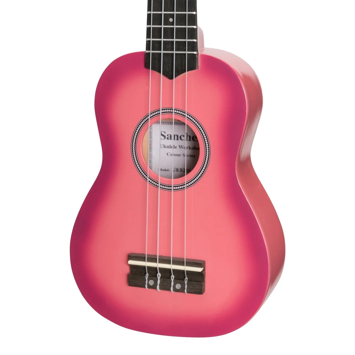 Sanchez Colour Series | Soprano Ukulele | Pinkburst