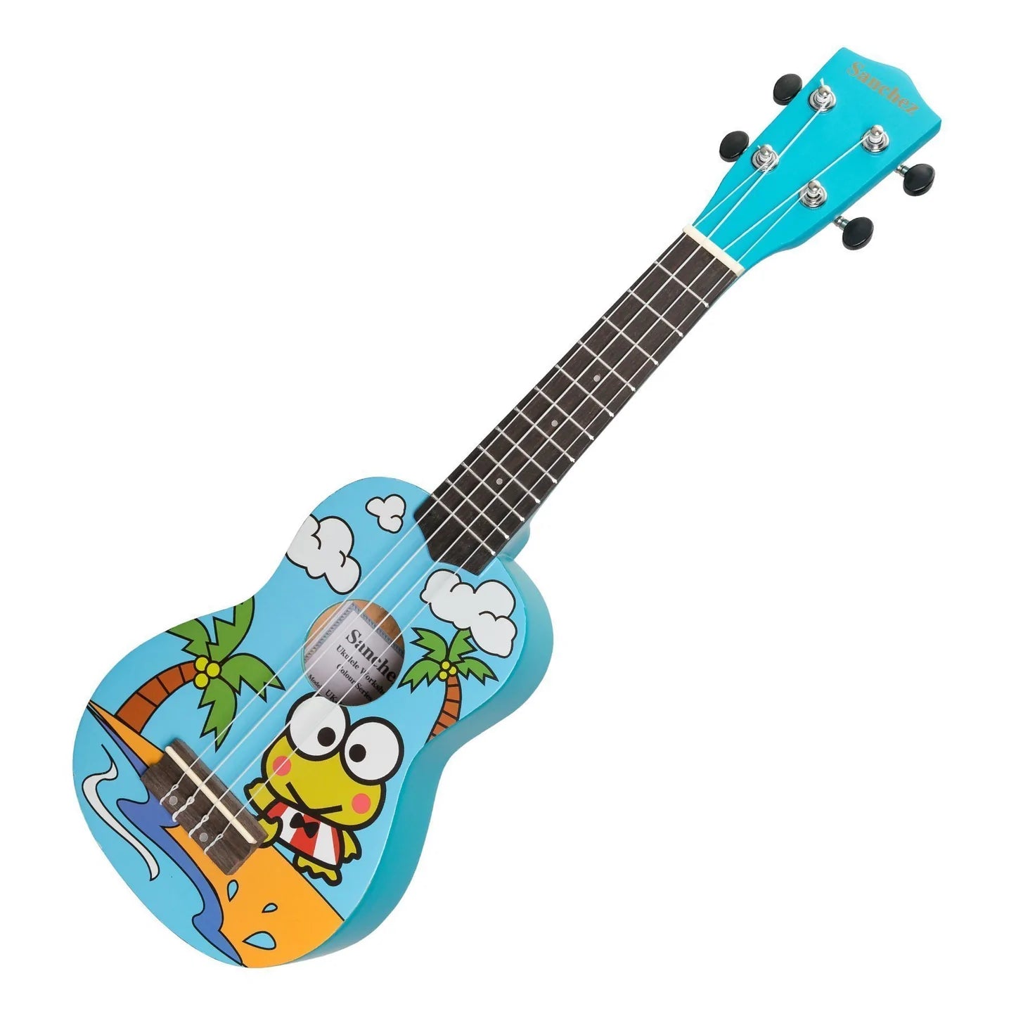 Sanchez Friendly Folk | Soprano Ukulele | Blue/Frog