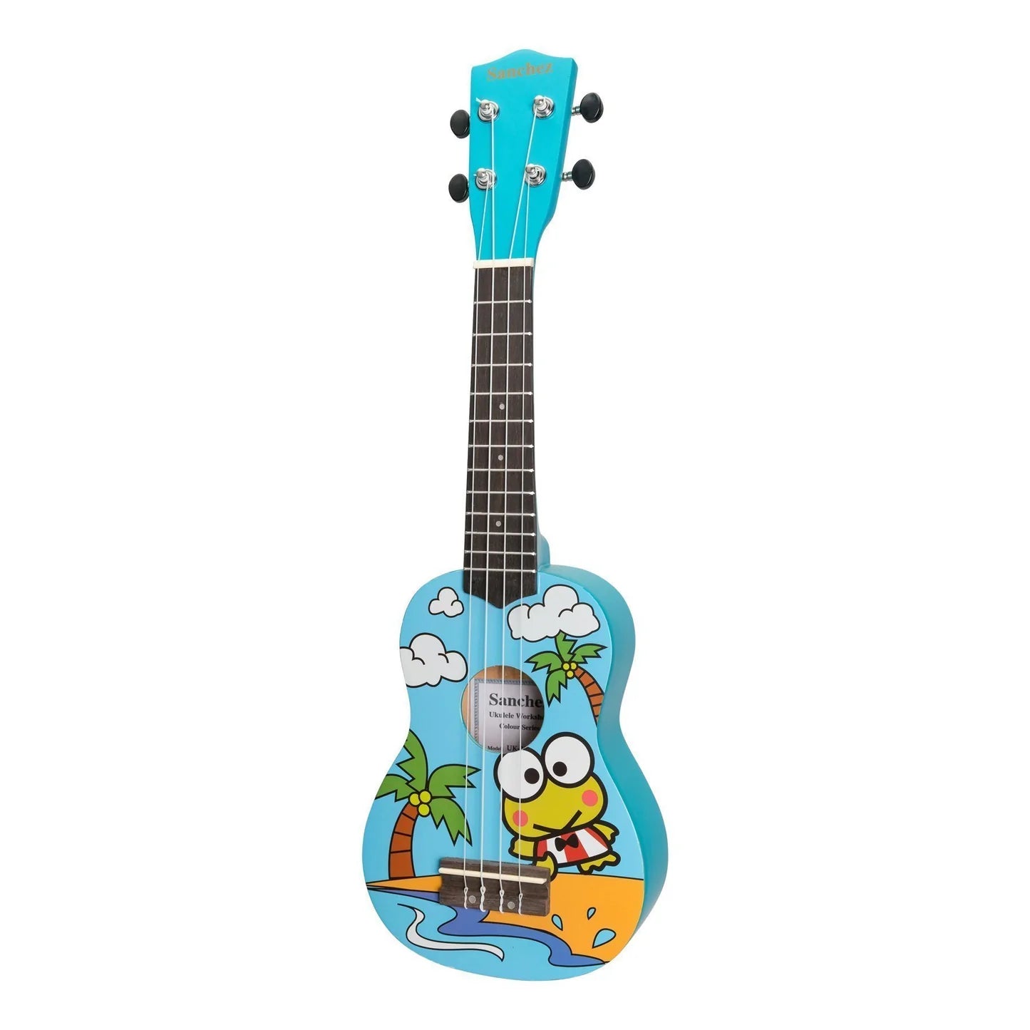 Sanchez Friendly Folk | Soprano Ukulele | Blue/Frog