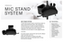 D'Addario Mic Stand Accessory System - Universal Hub