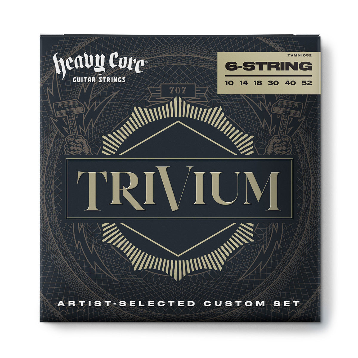 Dunlop TVMN1052 Trivium String Lab Series Guitar Strings 10-52