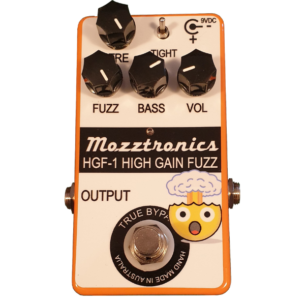 Mozztronics | HGF-1 High Gain Fuzz Pedal