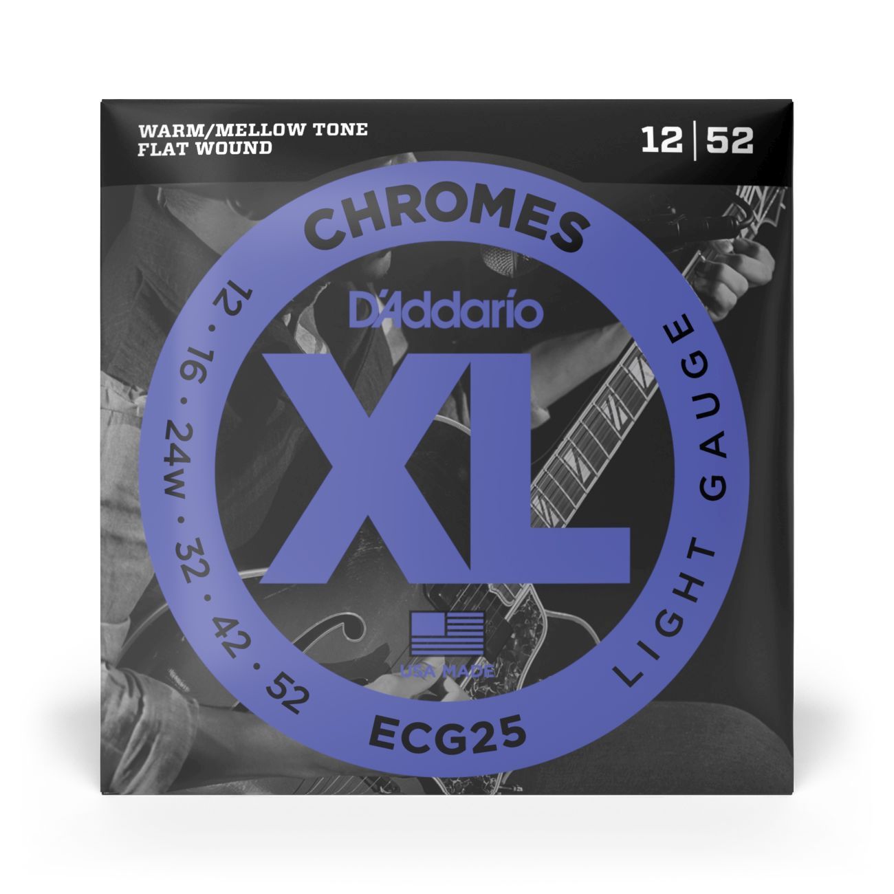 D'Addario ECG25 | Chromes Electric Guitar Strings 12-52 Light Gauge