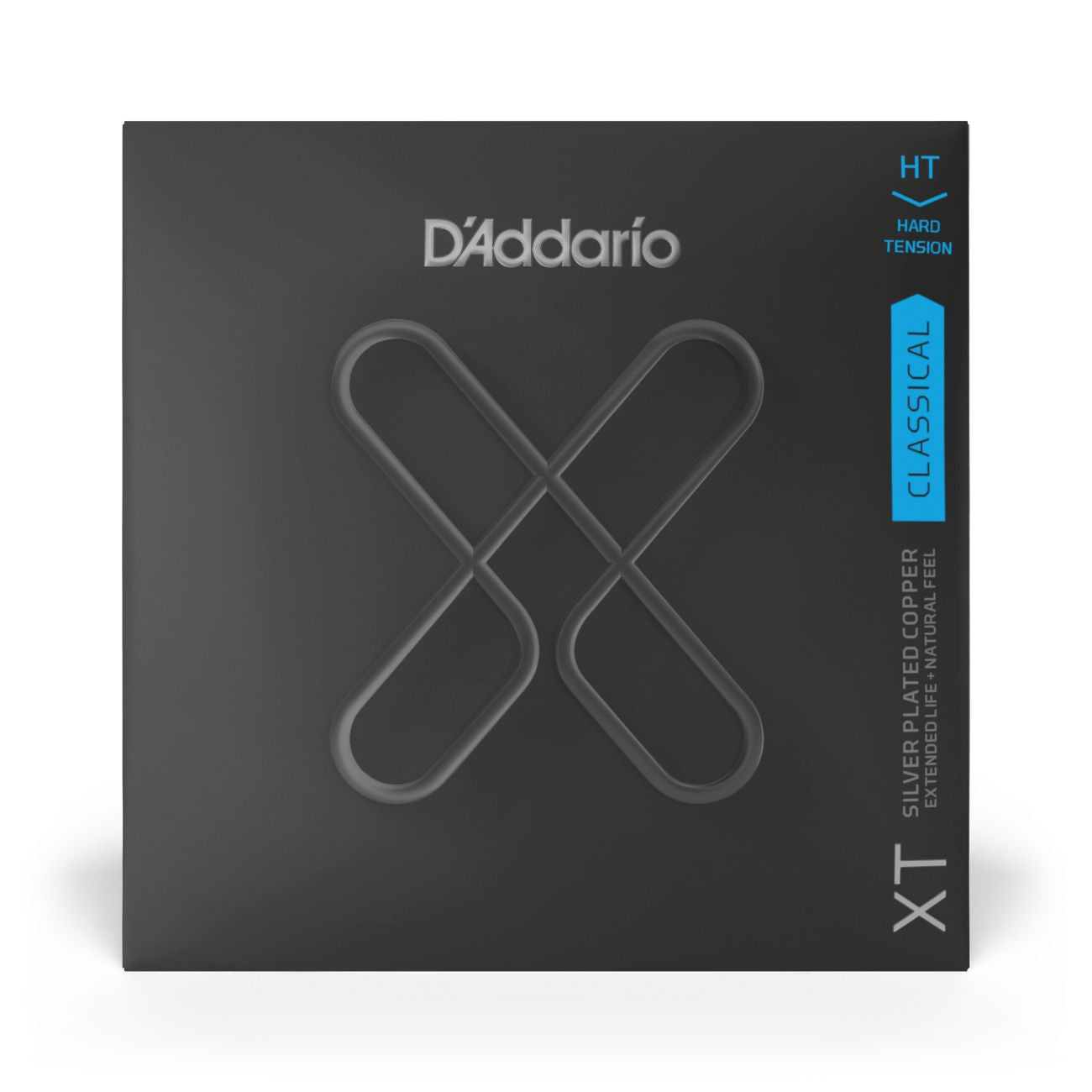 D'Addario XTC46 | XT Silver Plated Copper Classical Guitar Strings | Hard Tension