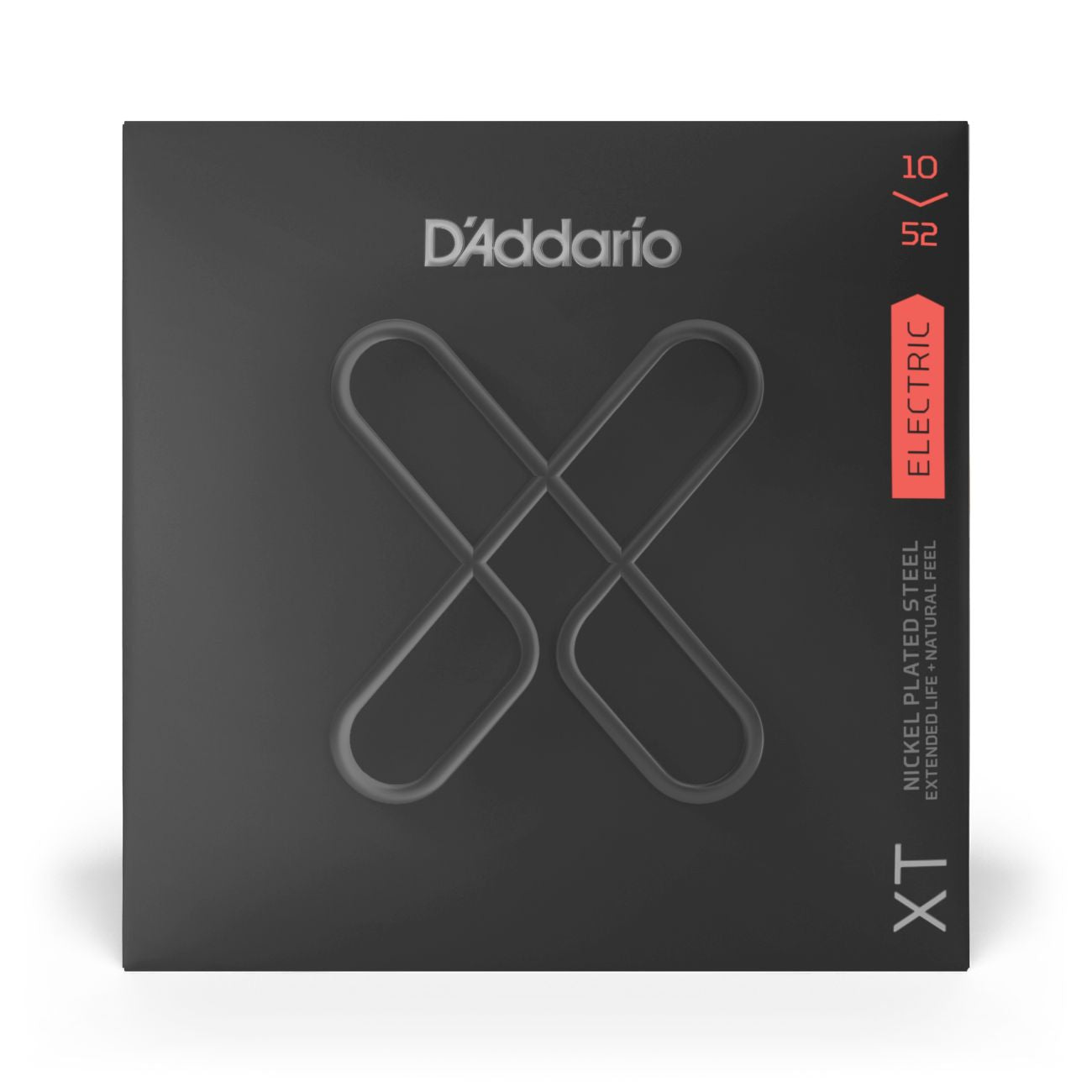 D'Addario XTE1052 | XT Electric Nickel Plated Steel Electric Guitar Strings 10-52 Gauge