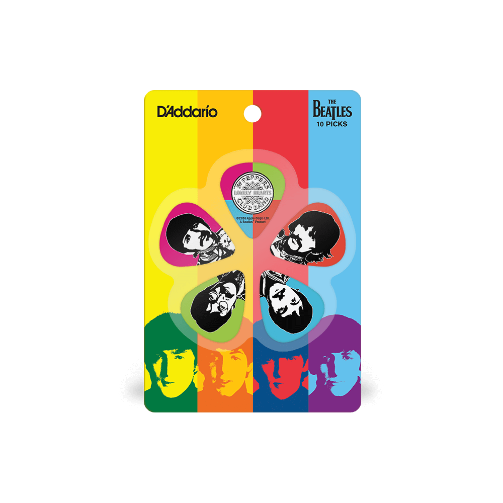 The Beatles "Sgt. Pepper’s Lonely Hearts Club Band 50th Anniversary" Guitar Picks | 10 Picks | Light .50mm
