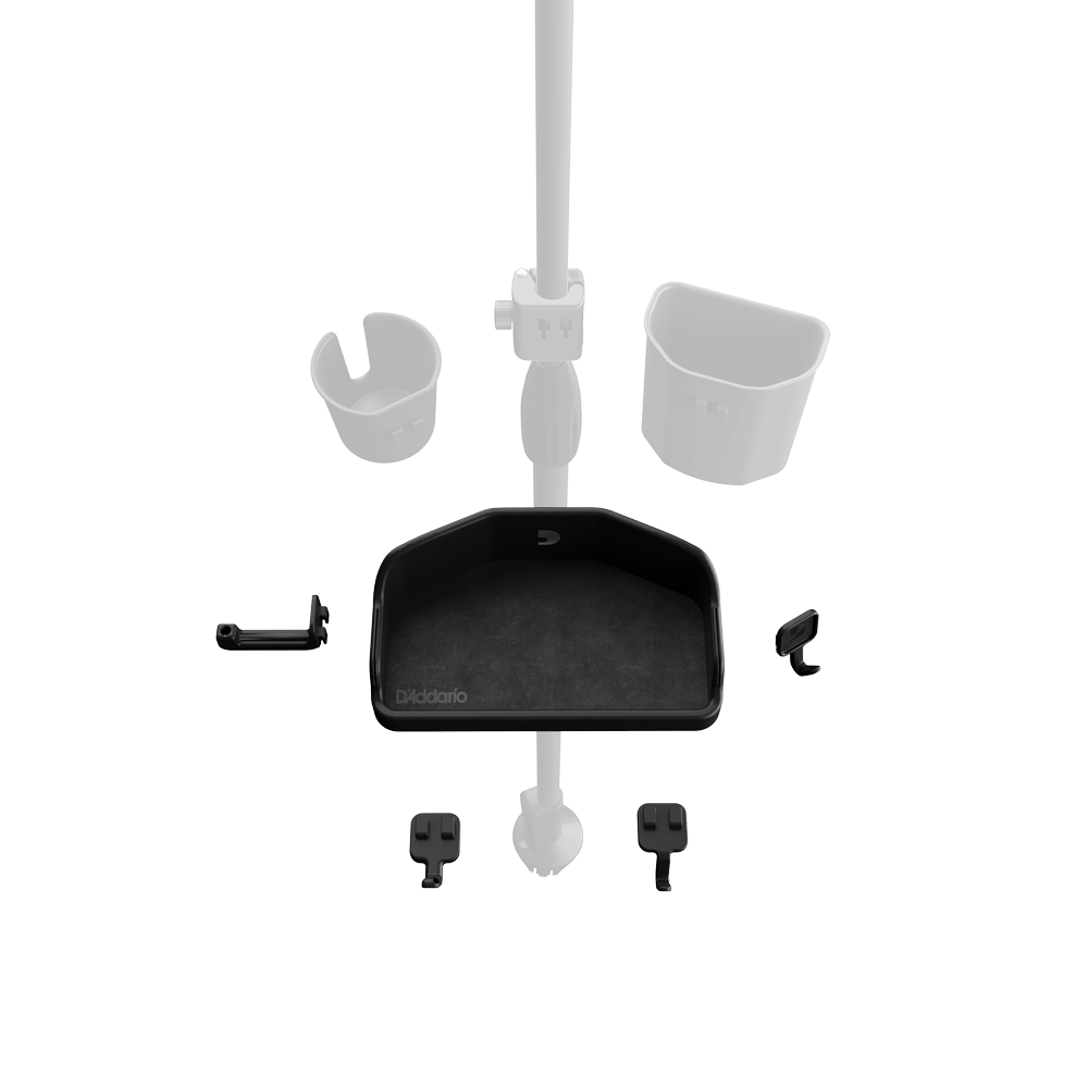 D'Addario Mic Stand Accessory System - Gear Tray